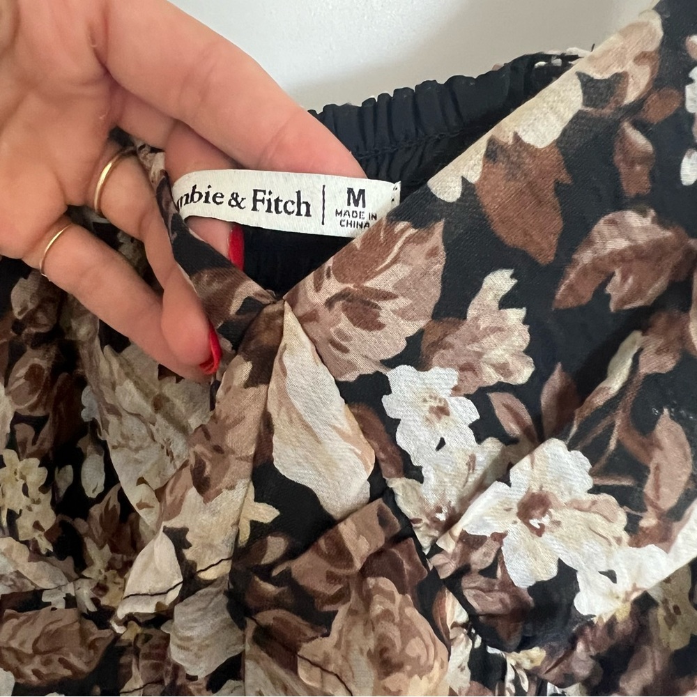 Abercrombie & Fitch Floaty Drop-Waist Mini Dress … - image 4